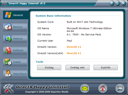 DirectX Happy Uninstall 