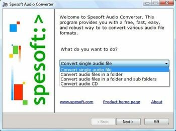 Spesoft Free Audio Converter