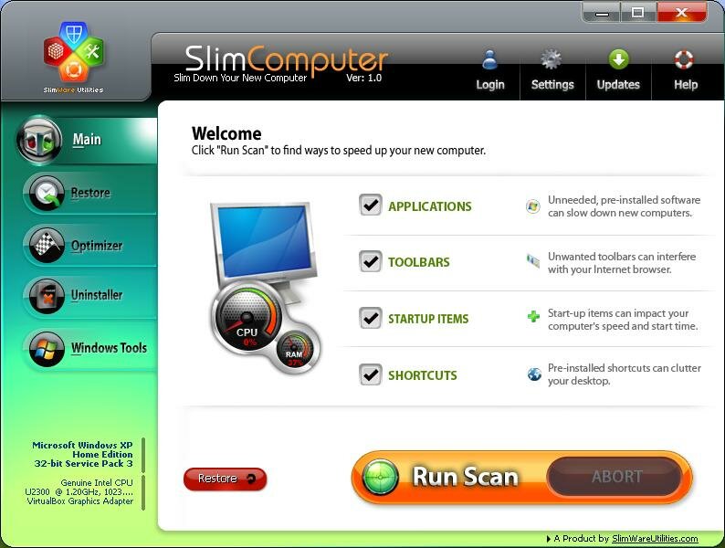 Slim Computer
